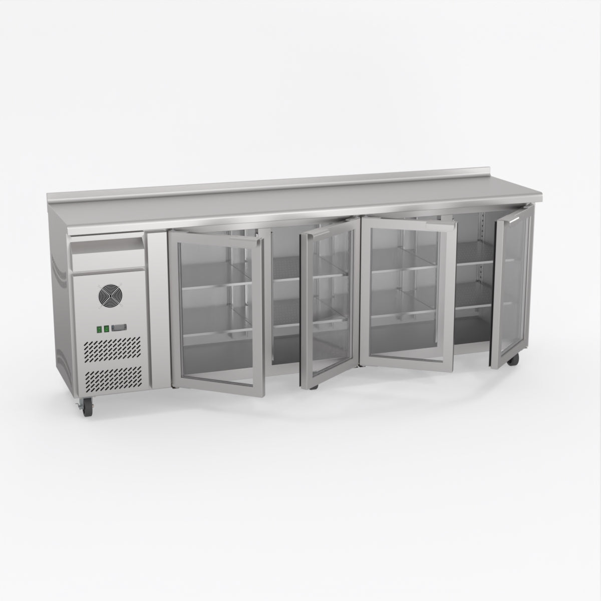 Thermaster Tropicalised Four Door Bar Fridge CM25G