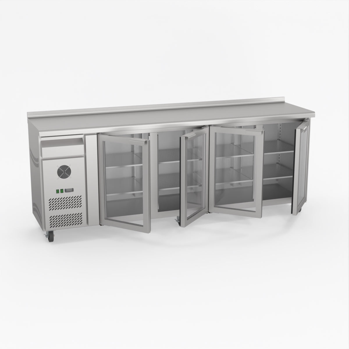 Thermaster Tropicalised Four Door Bar Fridge CM25G