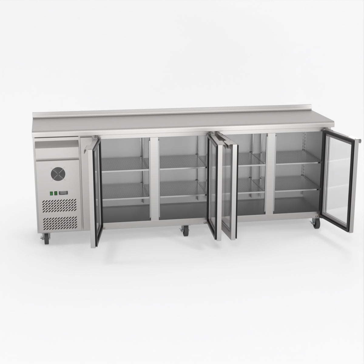 Thermaster Tropicalised Four Door Bar Fridge CM25G