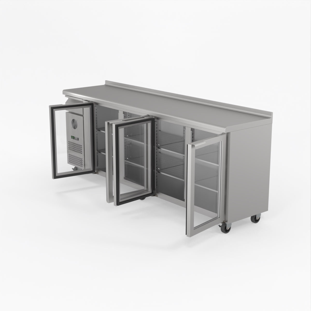 Thermaster Tropicalised Four Door Bar Fridge CM25G