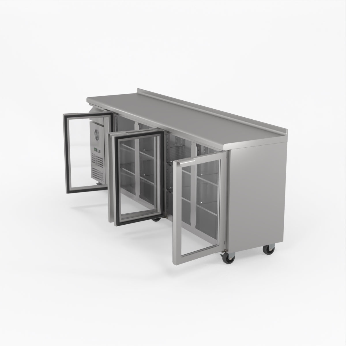 Thermaster Tropicalised Four Door Bar Fridge CM25G