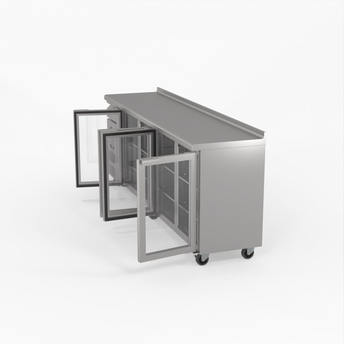 Thermaster Tropicalised Four Door Bar Fridge CM25G