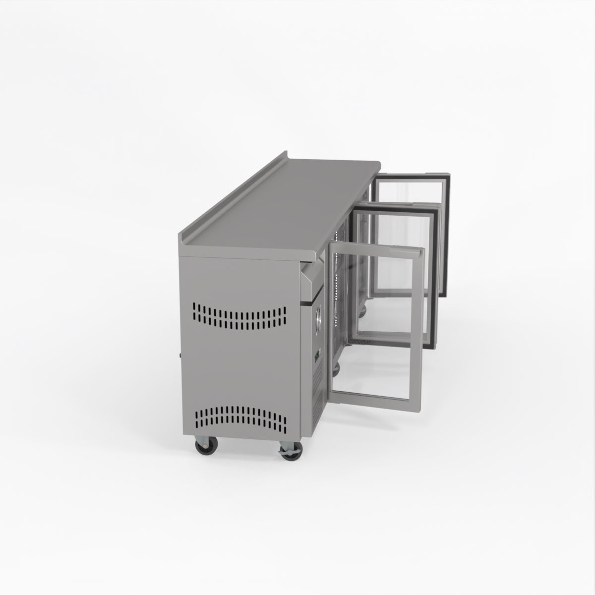 Thermaster Tropicalised Four Door Bar Fridge CM25G