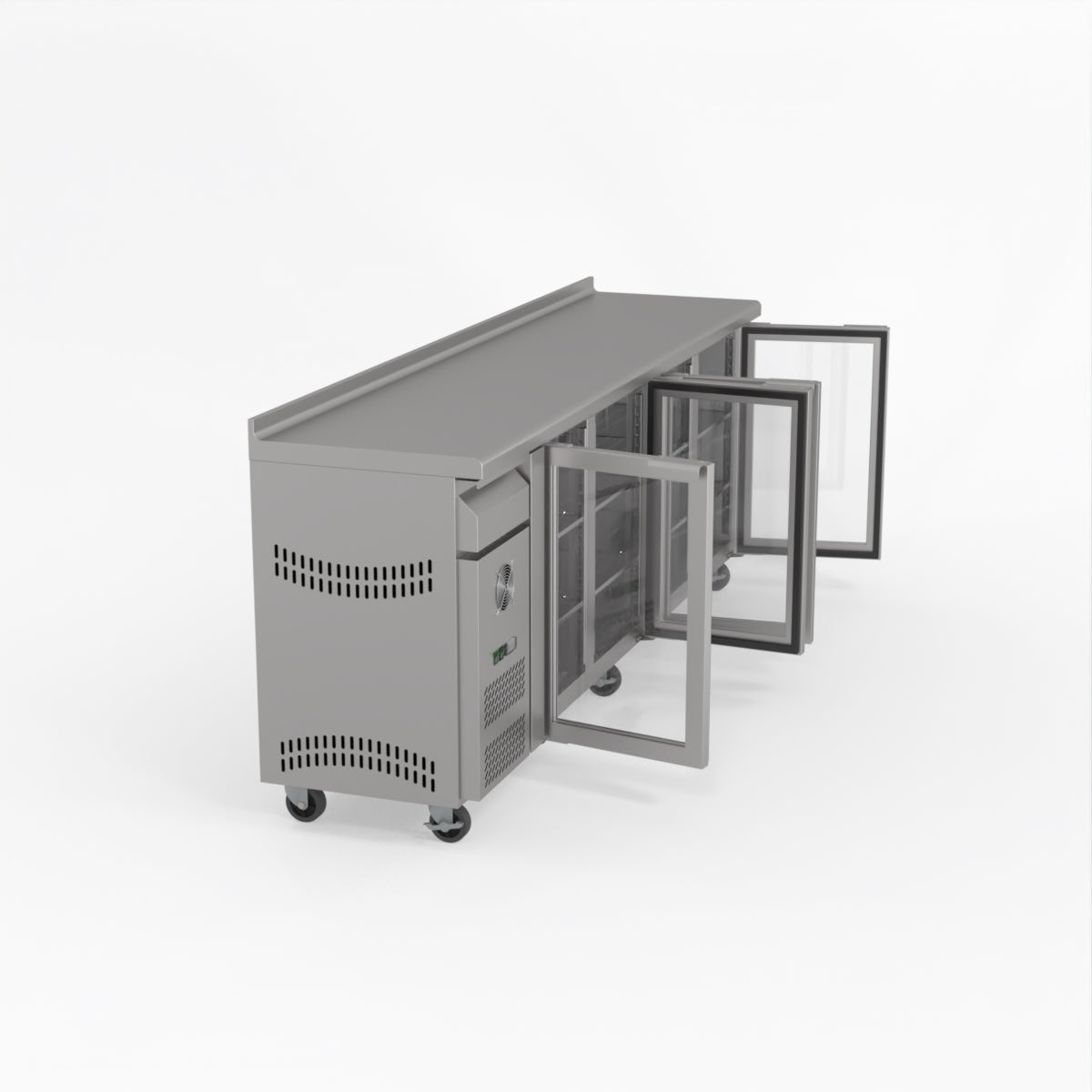 Thermaster Tropicalised Four Door Bar Fridge CM25G