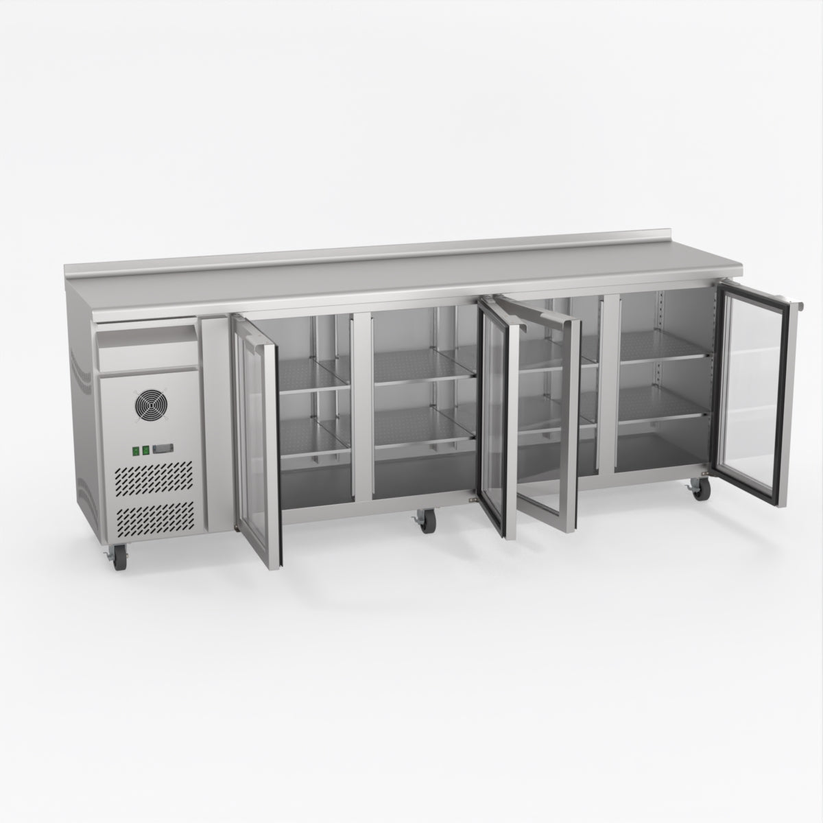 Thermaster Tropicalised Four Door Bar Fridge CM25G