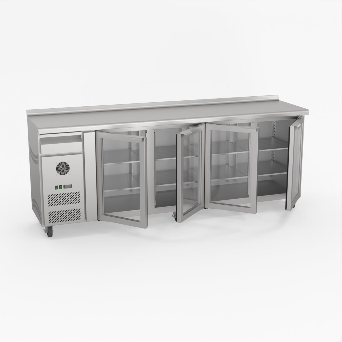 Thermaster Tropicalised Four Door Bar Fridge CM25G
