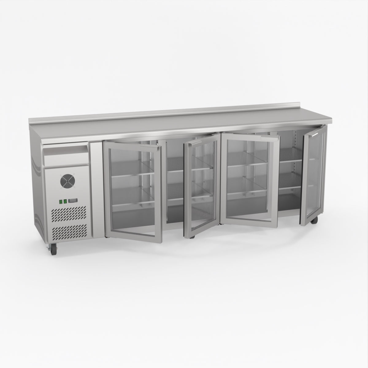 Thermaster Tropicalised Four Door Bar Fridge CM25G
