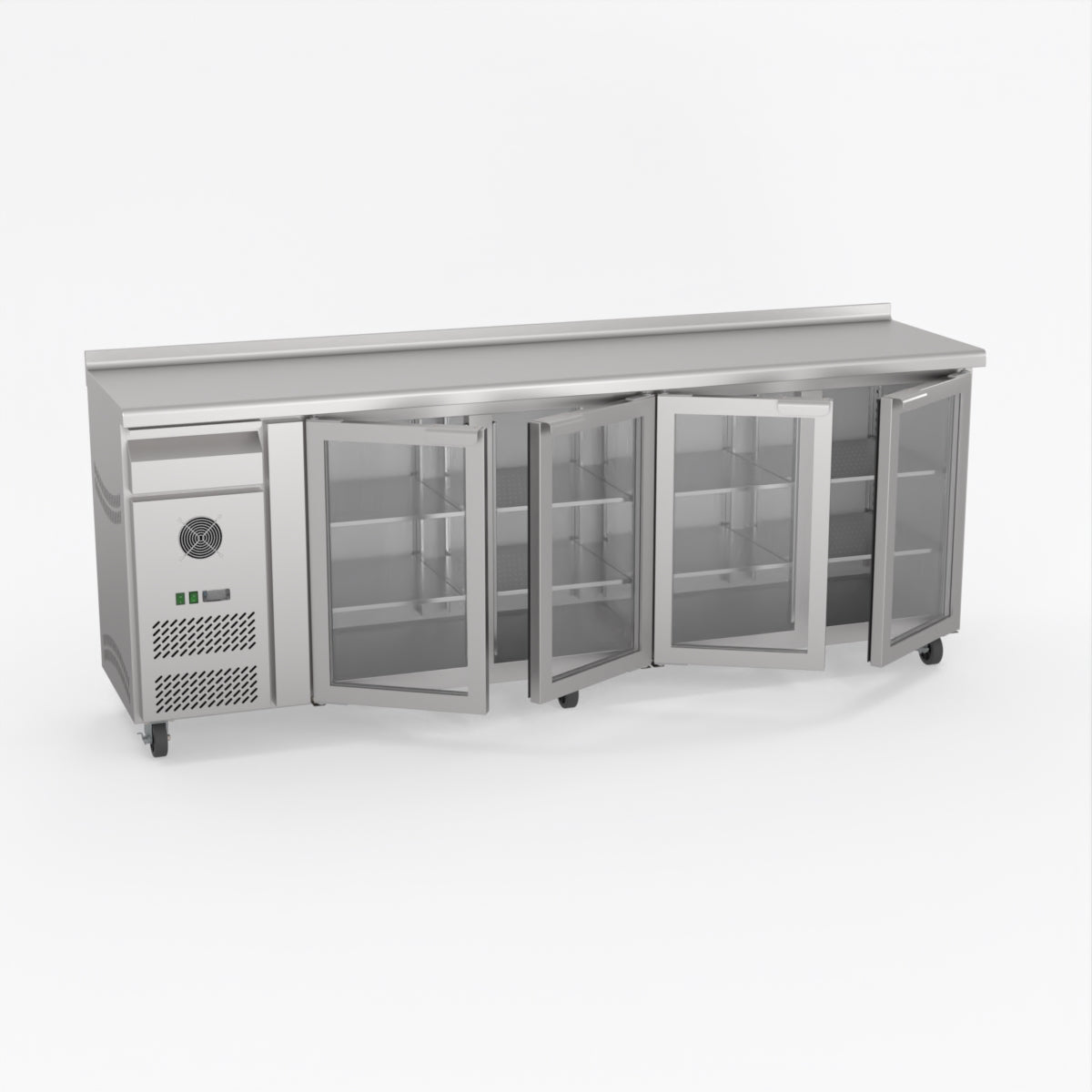 Thermaster Tropicalised Four Door Bar Fridge CM25G