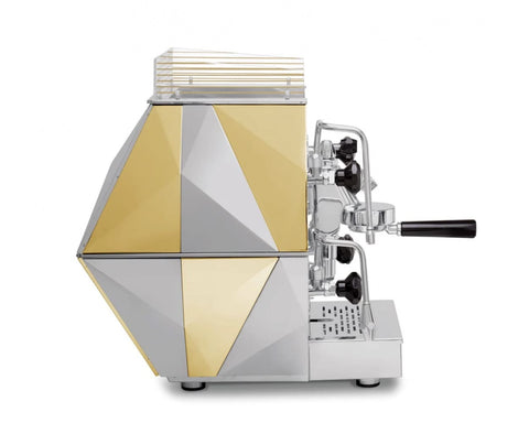 La Pavoni Diamantina - - 1 Group Commercial Espresso Machine - Commercial - Stainless & Gold