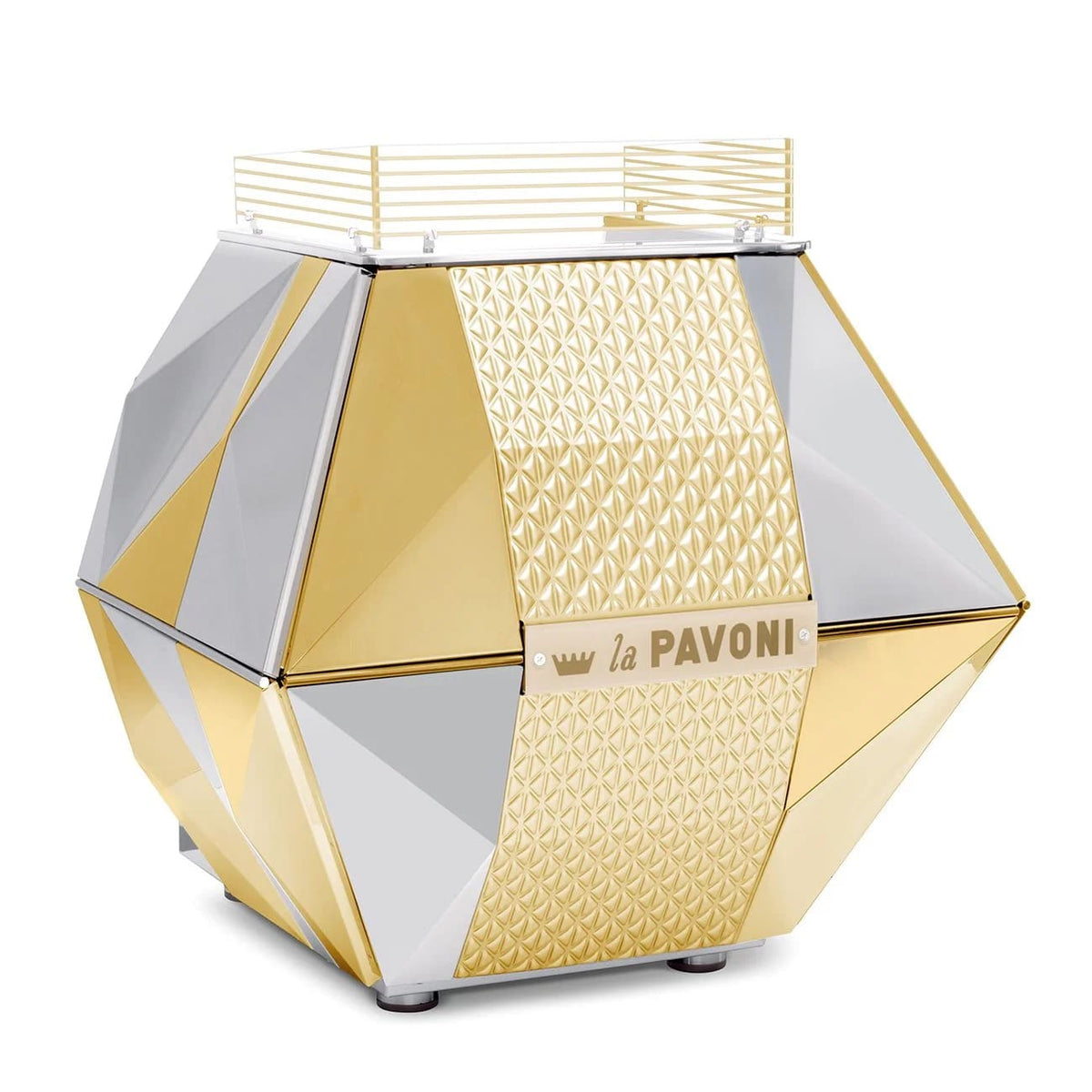 La Pavoni Diamantina - - 1 Group Commercial Espresso Machine - Commercial - Stainless & Gold