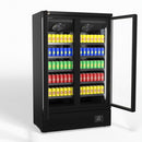 AG Supermarket Two Glass Doors Upright Display Fridge - 1000 Litre CSB1000