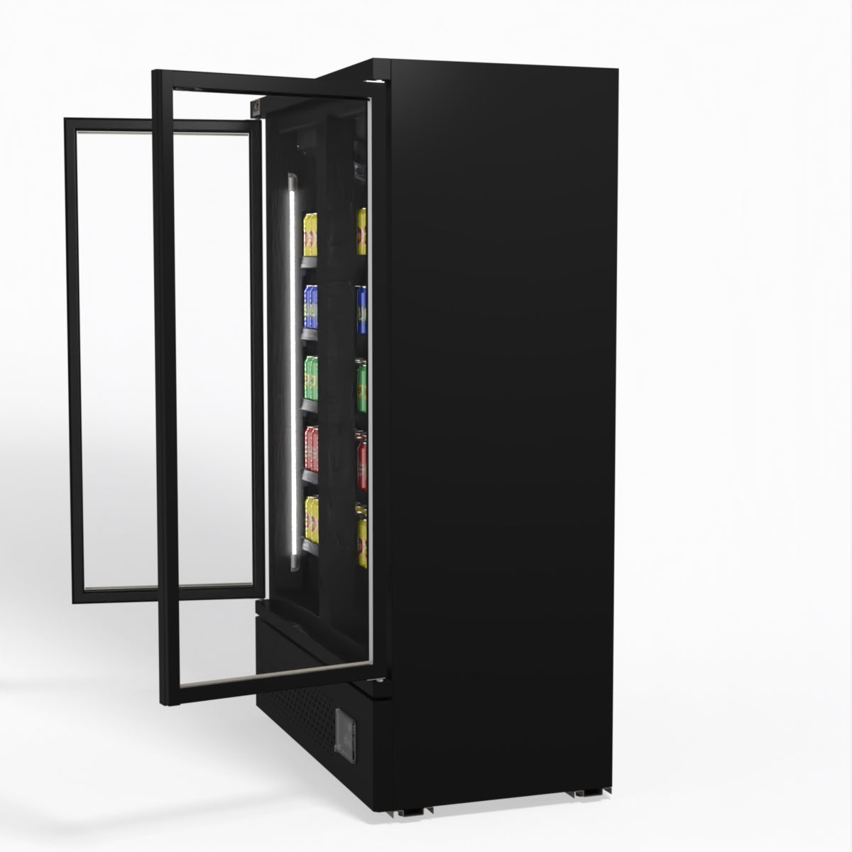 AG Supermarket Two Glass Doors Upright Display Fridge - 1000 Litre CSB1000