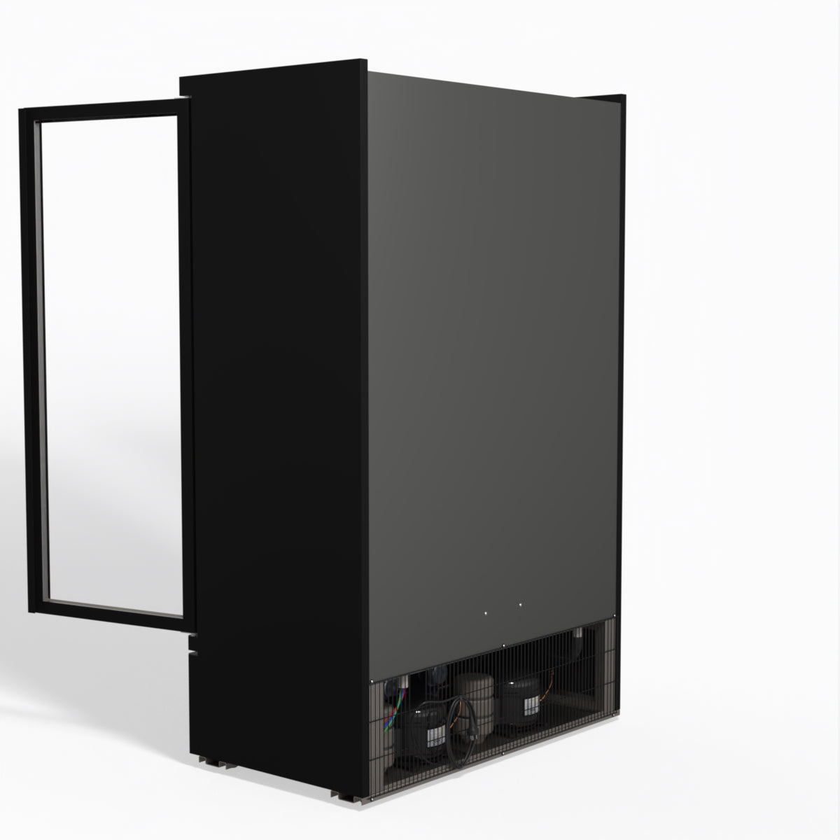 AG Supermarket Two Glass Doors Upright Display Fridge - 1000 Litre CSB1000