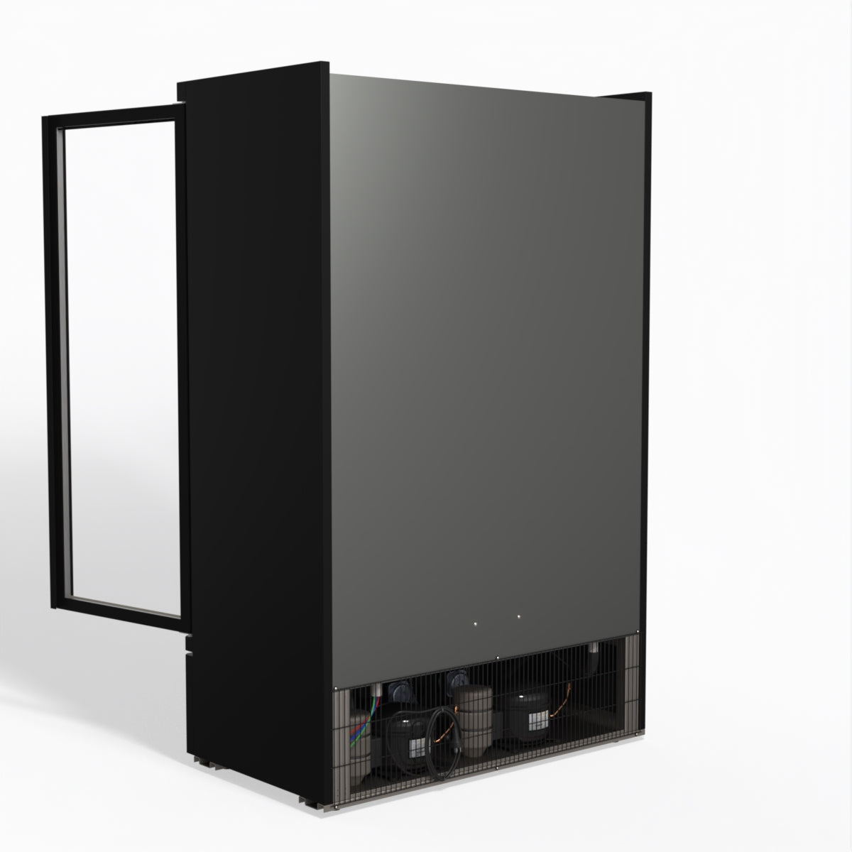 AG Supermarket Two Glass Doors Upright Display Fridge - 1000 Litre CSB1000
