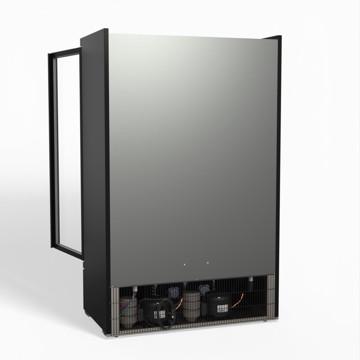 AG Supermarket Two Glass Doors Upright Display Fridge - 1000 Litre CSB1000
