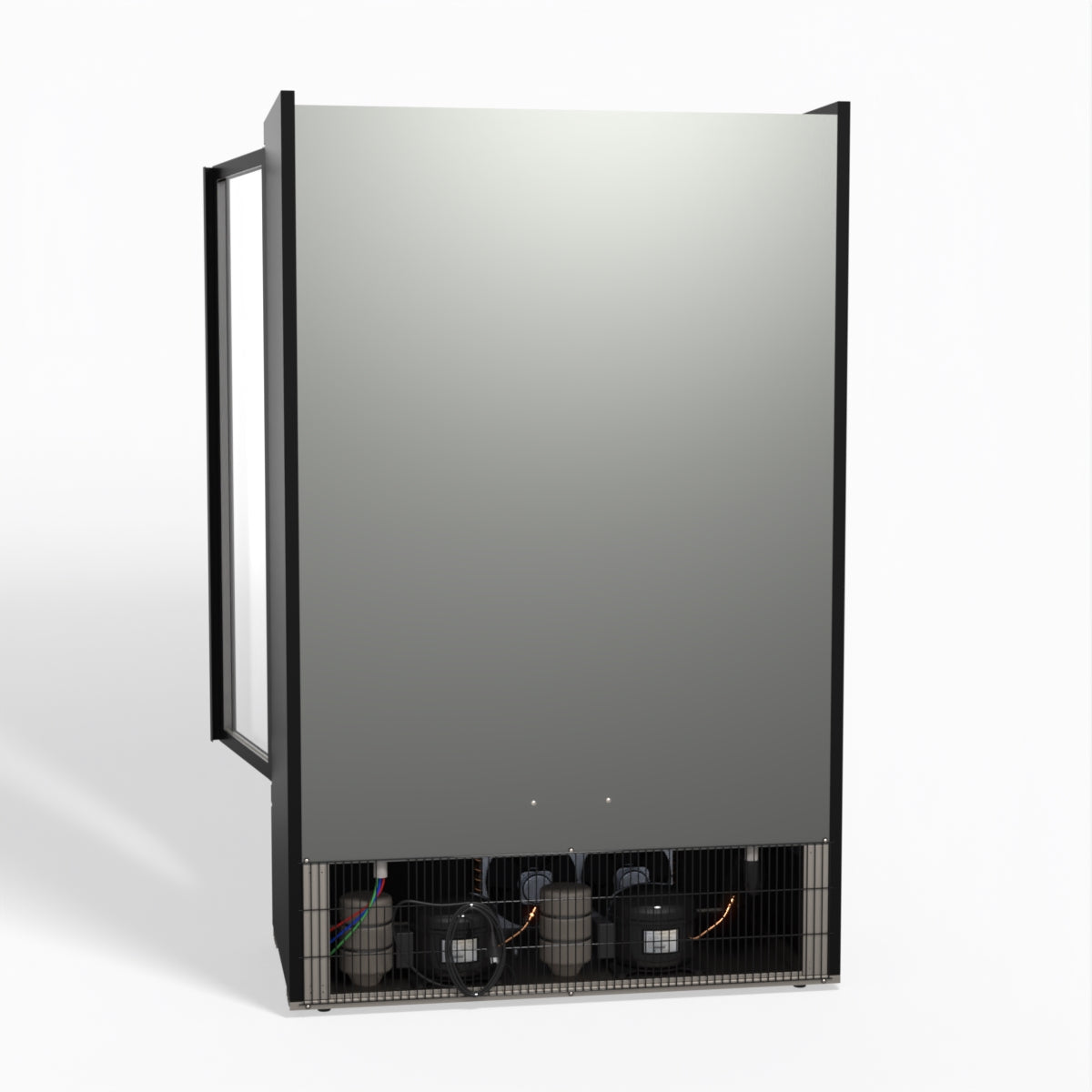 AG Supermarket Two Glass Doors Upright Display Fridge - 1000 Litre CSB1000
