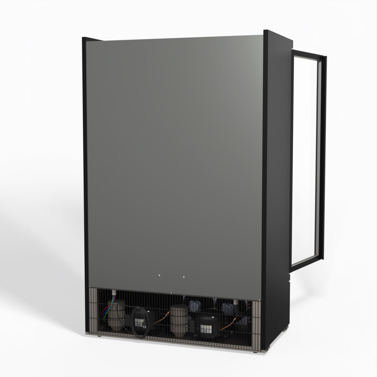 AG Supermarket Two Glass Doors Upright Display Fridge - 1000 Litre CSB1000