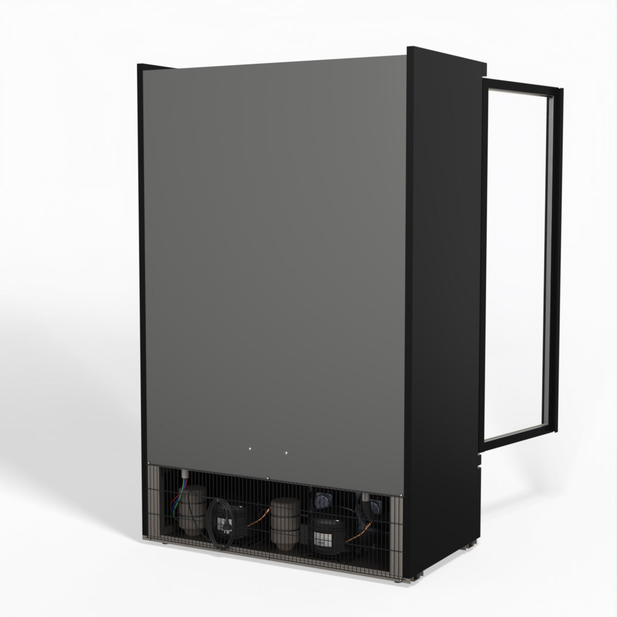 AG Supermarket Two Glass Doors Upright Display Fridge - 1000 Litre CSB1000
