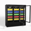 AG Supermarket Three Glass Doors Upright Display Fridge - 1539 Litre CSB1500