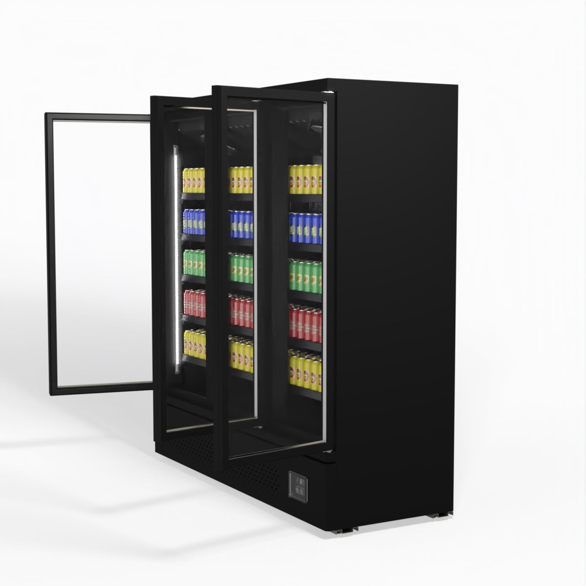 AG Supermarket Three Glass Doors Upright Display Fridge - 1539 Litre CSB1500