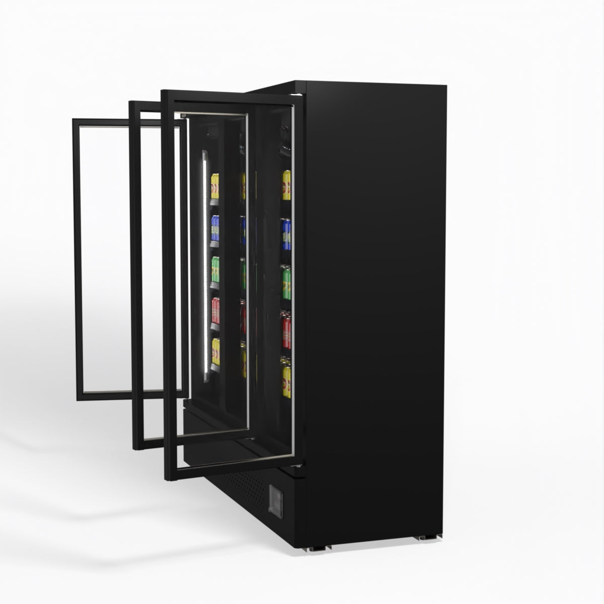AG Supermarket Three Glass Doors Upright Display Fridge - 1539 Litre CSB1500