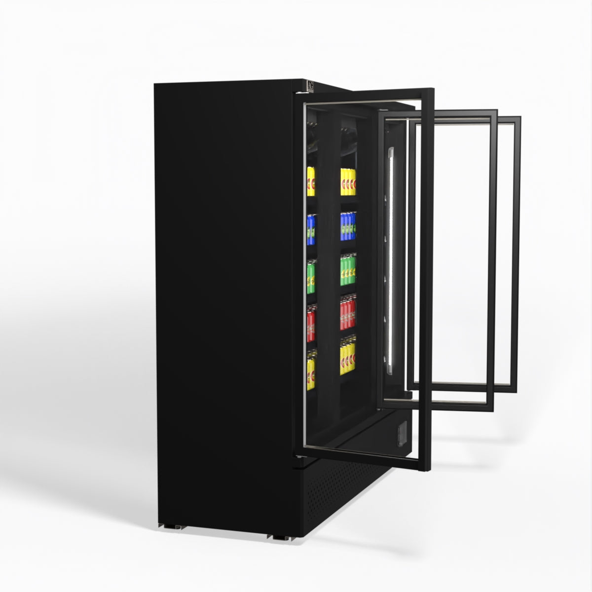 AG Supermarket Three Glass Doors Upright Display Fridge - 1539 Litre CSB1500