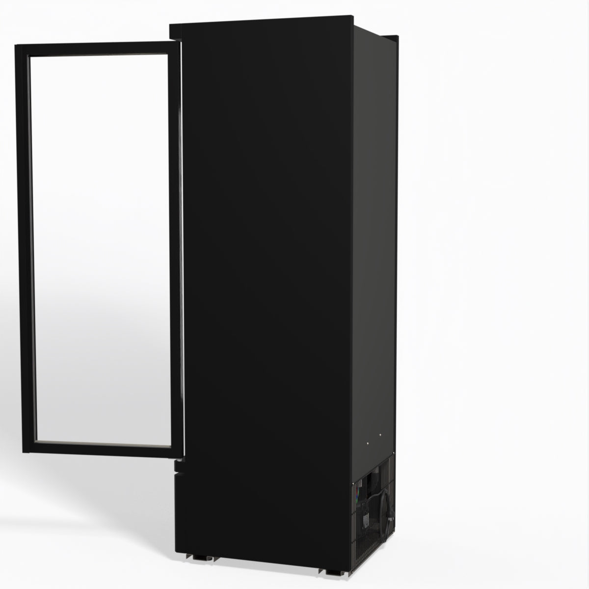 AG Supermarket Single Glass Door Upright Display Fridge - 450 Litre CSB450