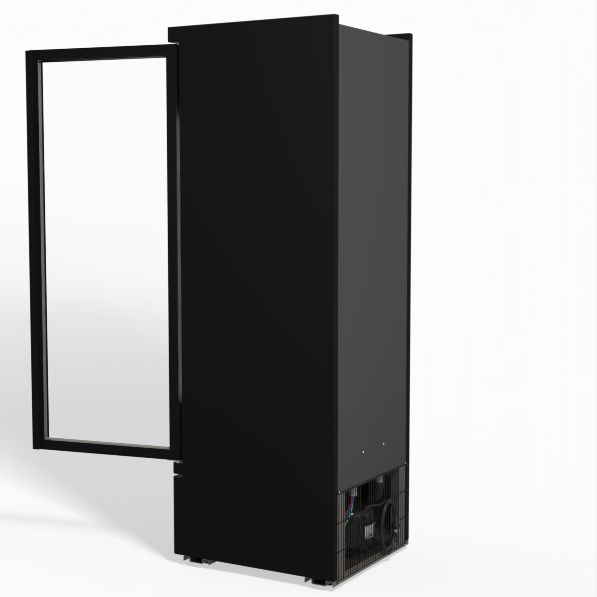 AG Supermarket Single Glass Door Upright Display Fridge - 450 Litre CSB450