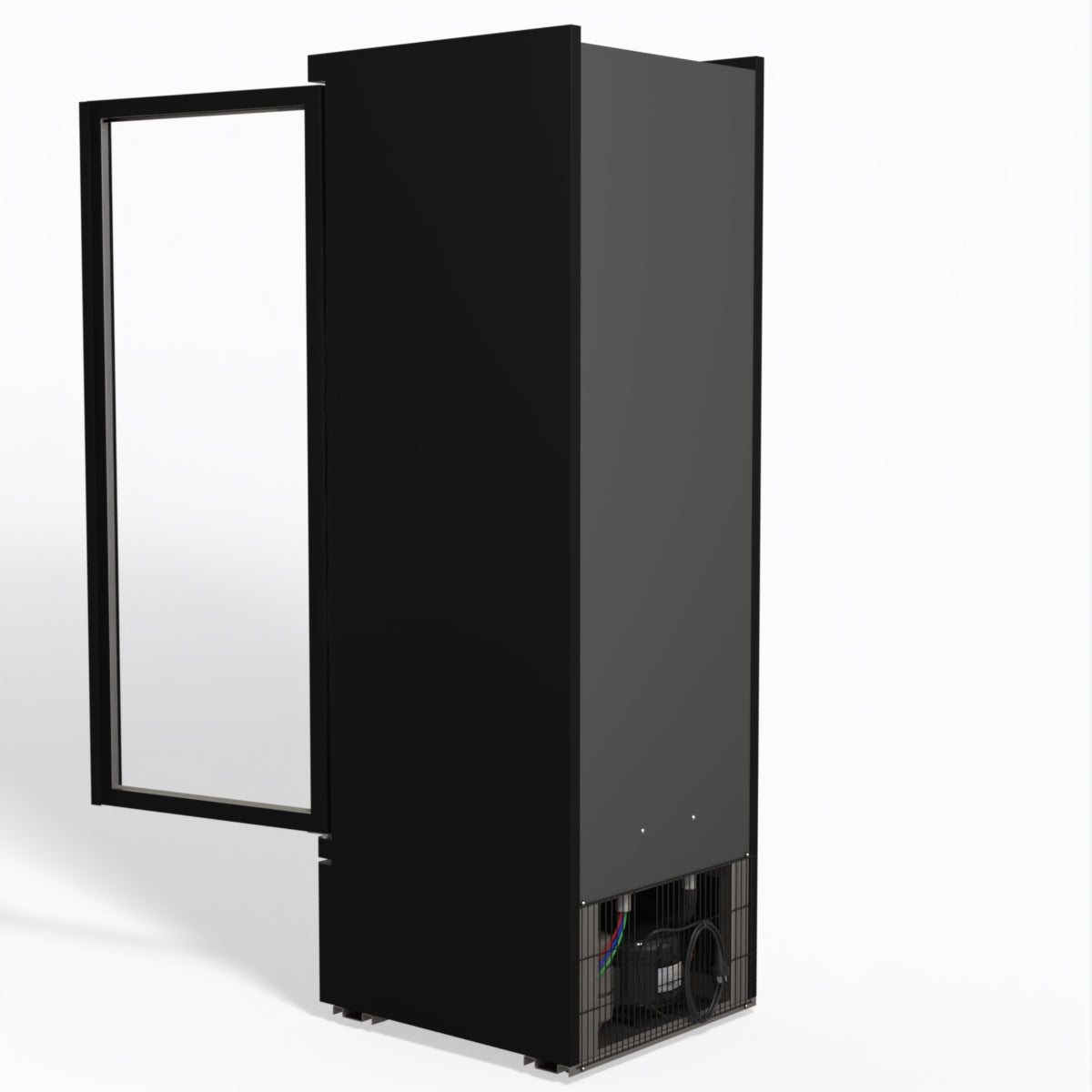 AG Supermarket Single Glass Door Upright Display Fridge - 450 Litre CSB450