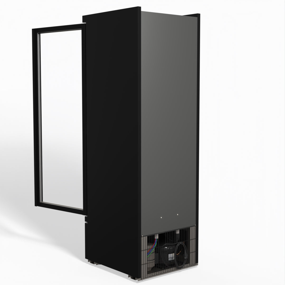 AG Supermarket Single Glass Door Upright Display Fridge - 450 Litre CSB450