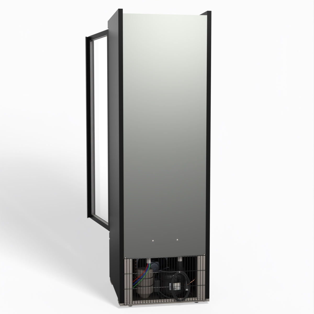 AG Supermarket Single Glass Door Upright Display Fridge - 450 Litre CSB450