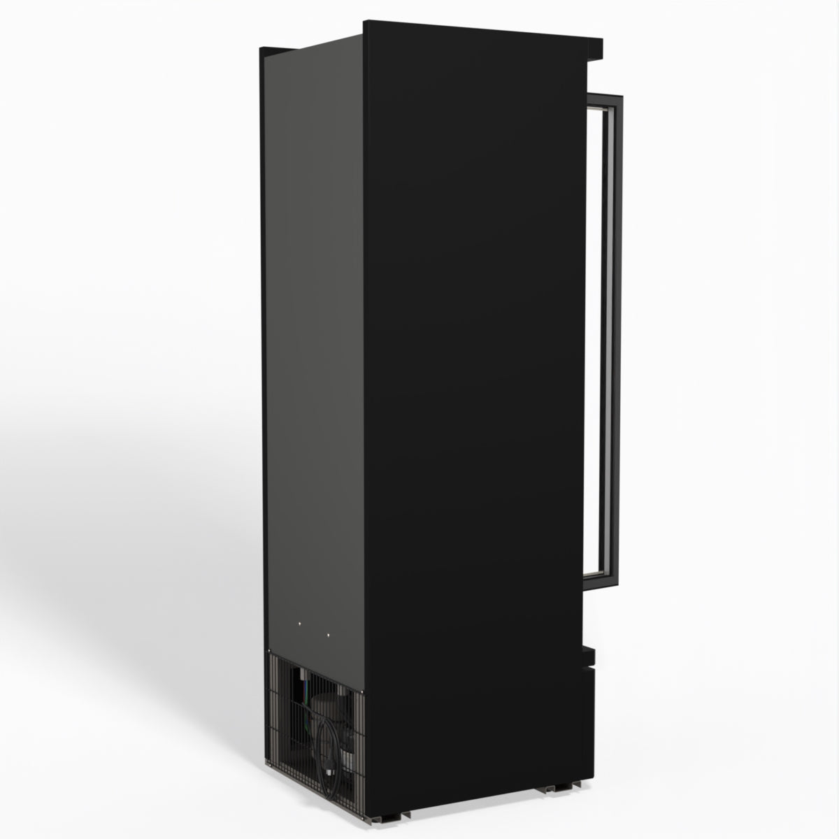 AG Supermarket Single Glass Door Upright Display Fridge - 450 Litre CSB450