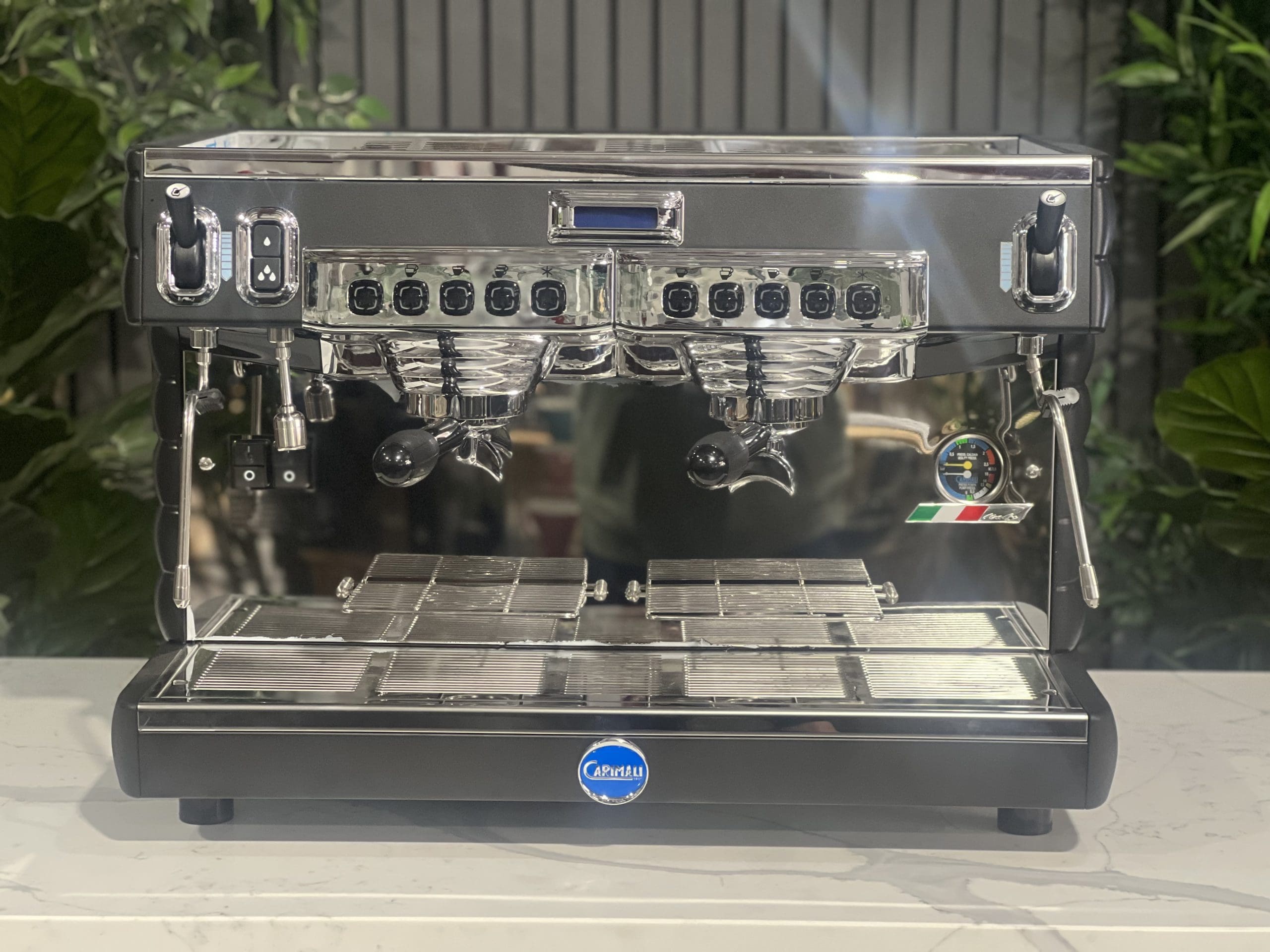 Caramali Bubble - 2 Group Commercial Espresso Machine - Black