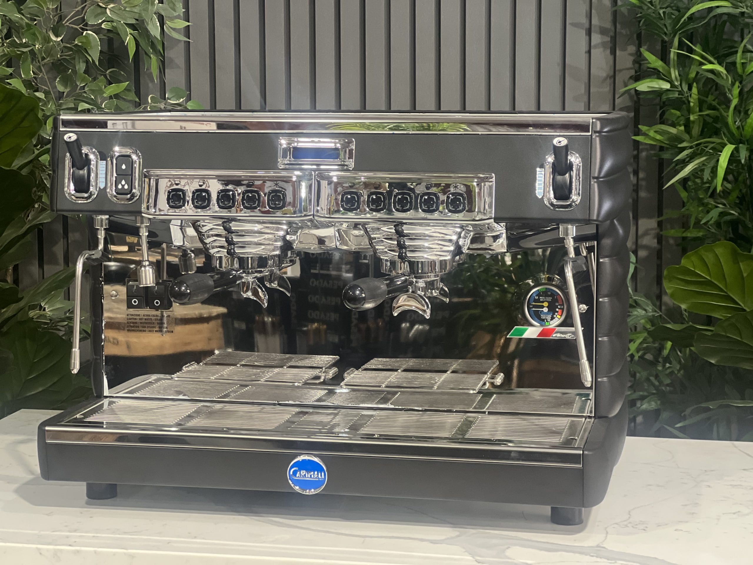 Caramali Bubble - 2 Group Commercial Espresso Machine - Black