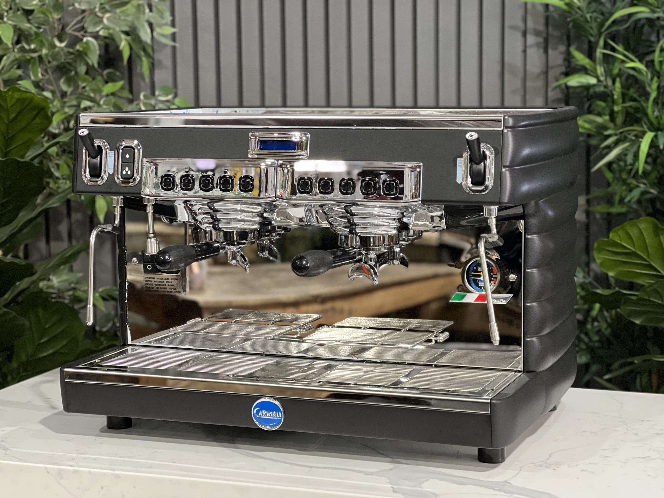 Caramali Bubble - 2 Group Commercial Espresso Machine - Black