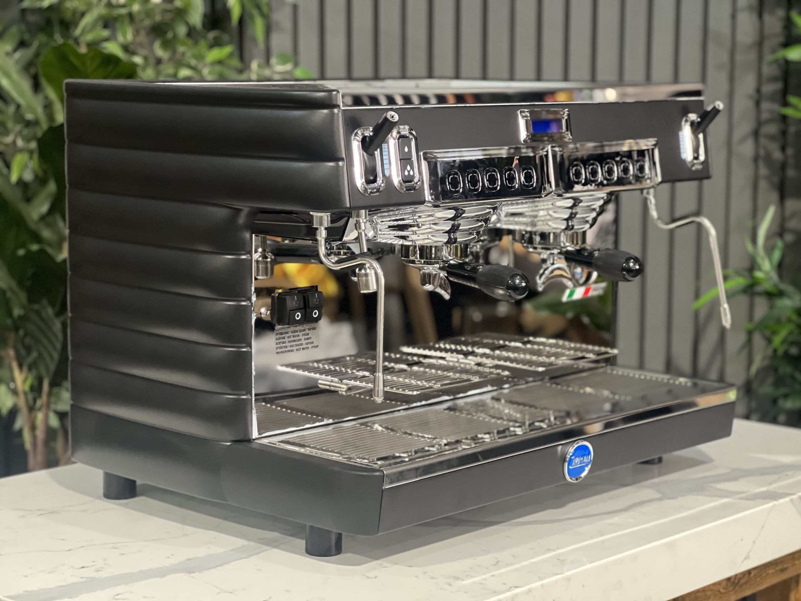 Caramali Bubble - 2 Group Commercial Espresso Machine - Black
