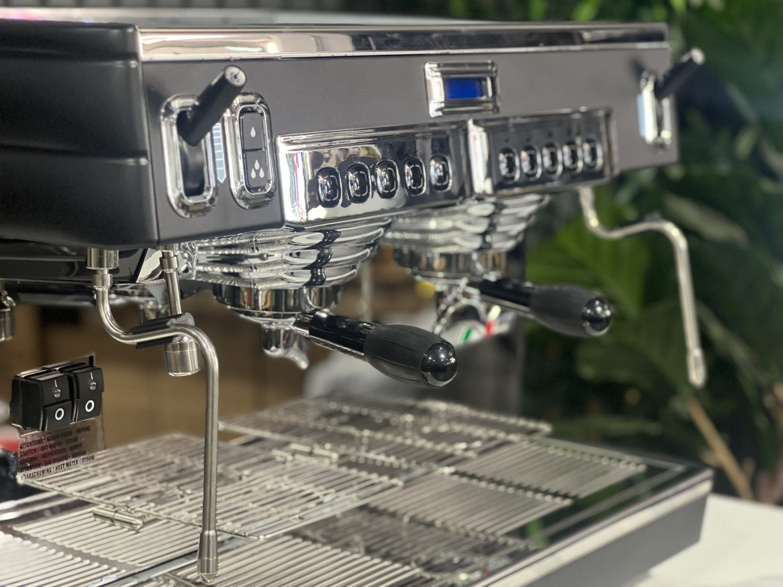 Caramali Bubble - 2 Group Commercial Espresso Machine - Black