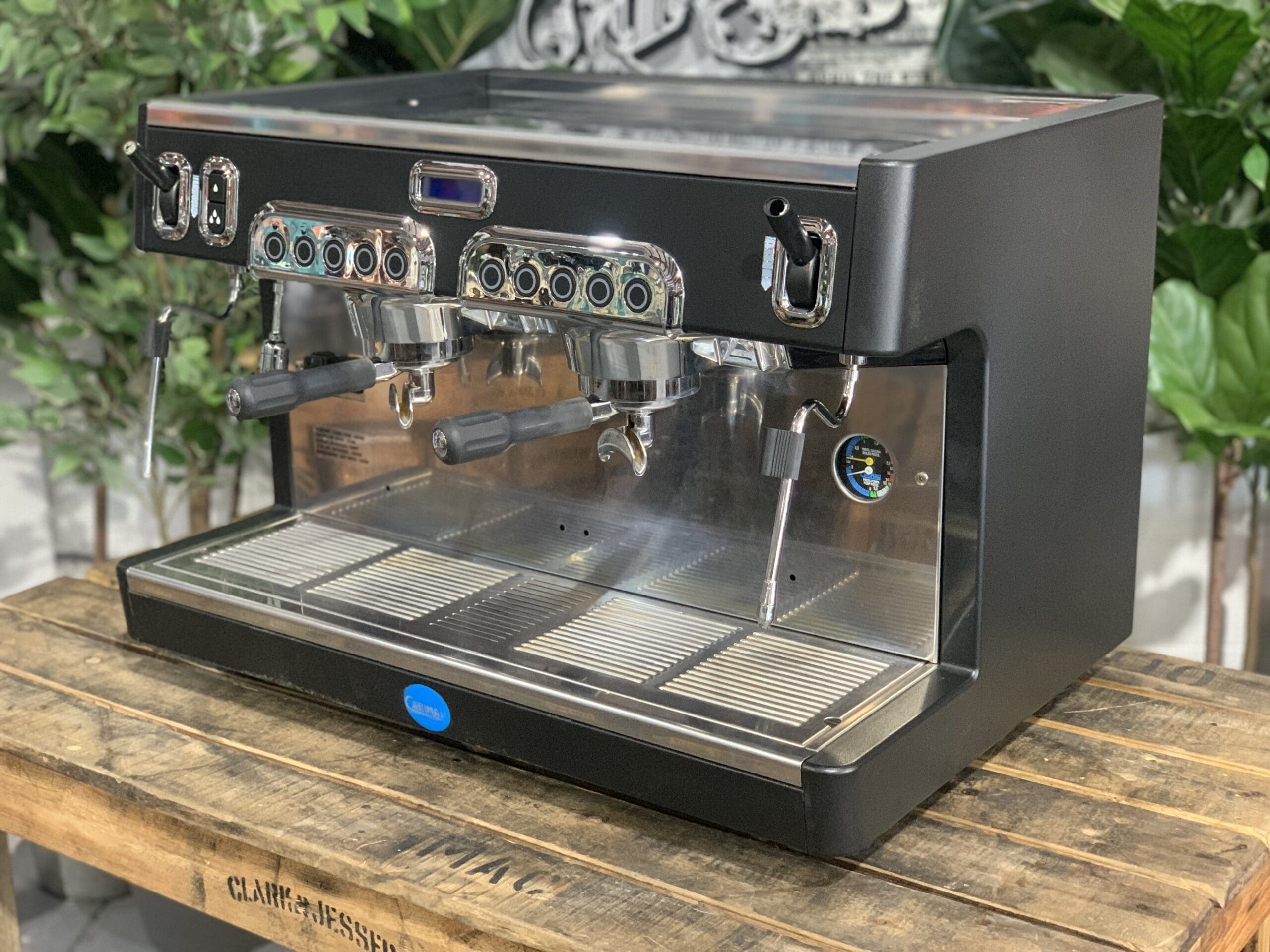 Carimali Cento High Cup - 2 Group Commercial Espresso Machine - Black