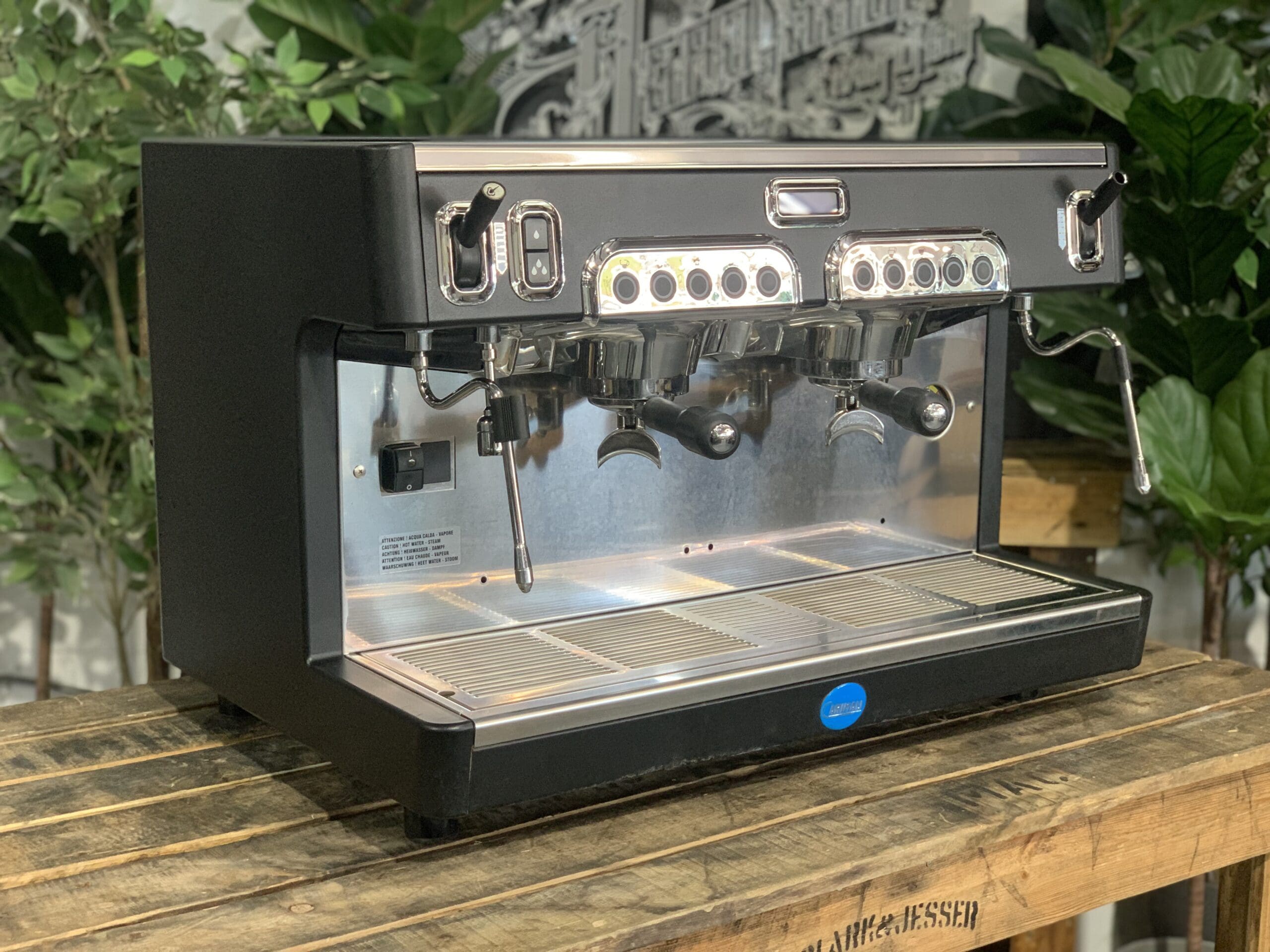 Carimali Cento High Cup - 2 Group Commercial Espresso Machine - Black