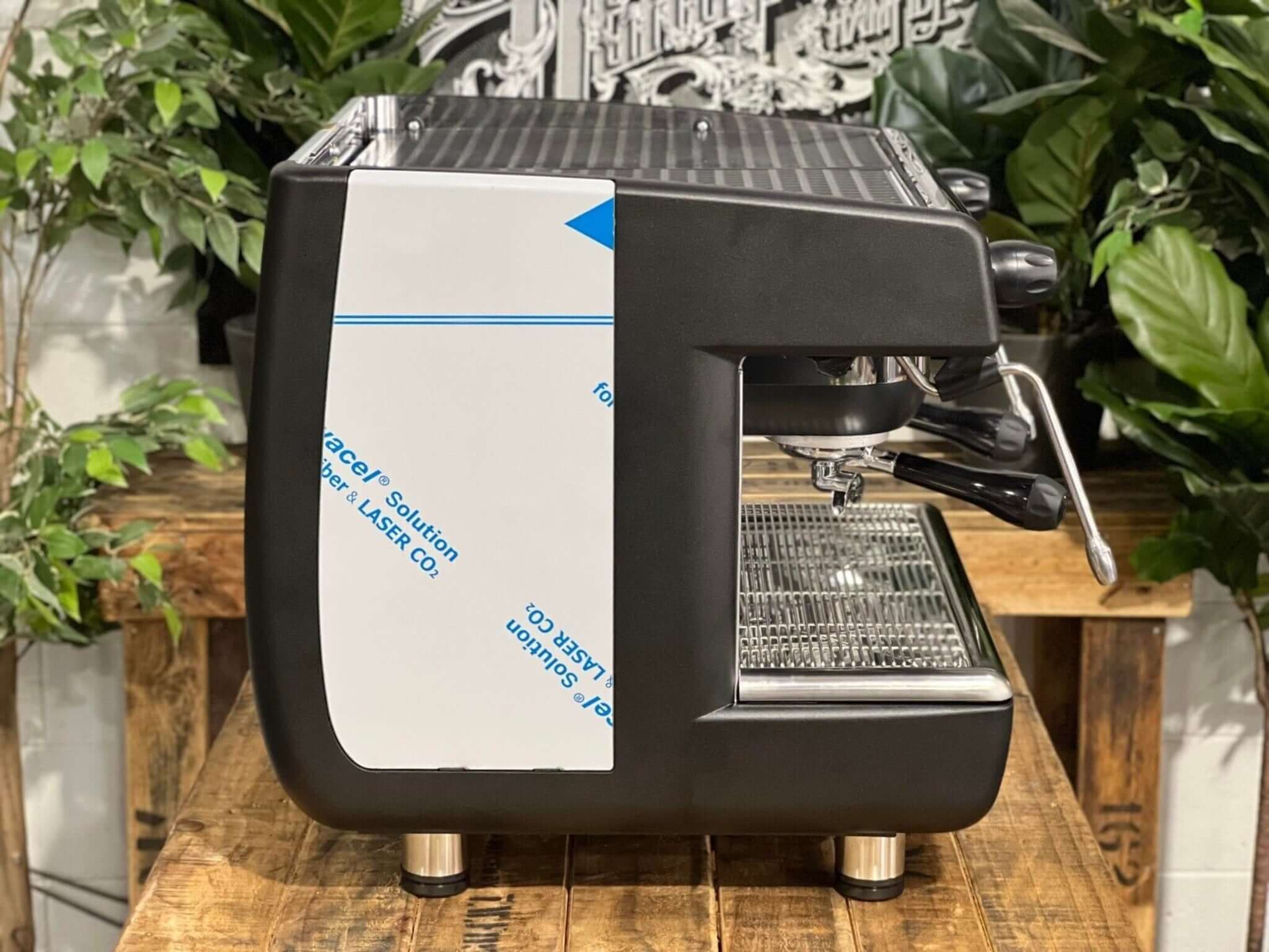 Casadio Undici Compact Black and - 2 Group Commercial Espresso Machine - Stainless