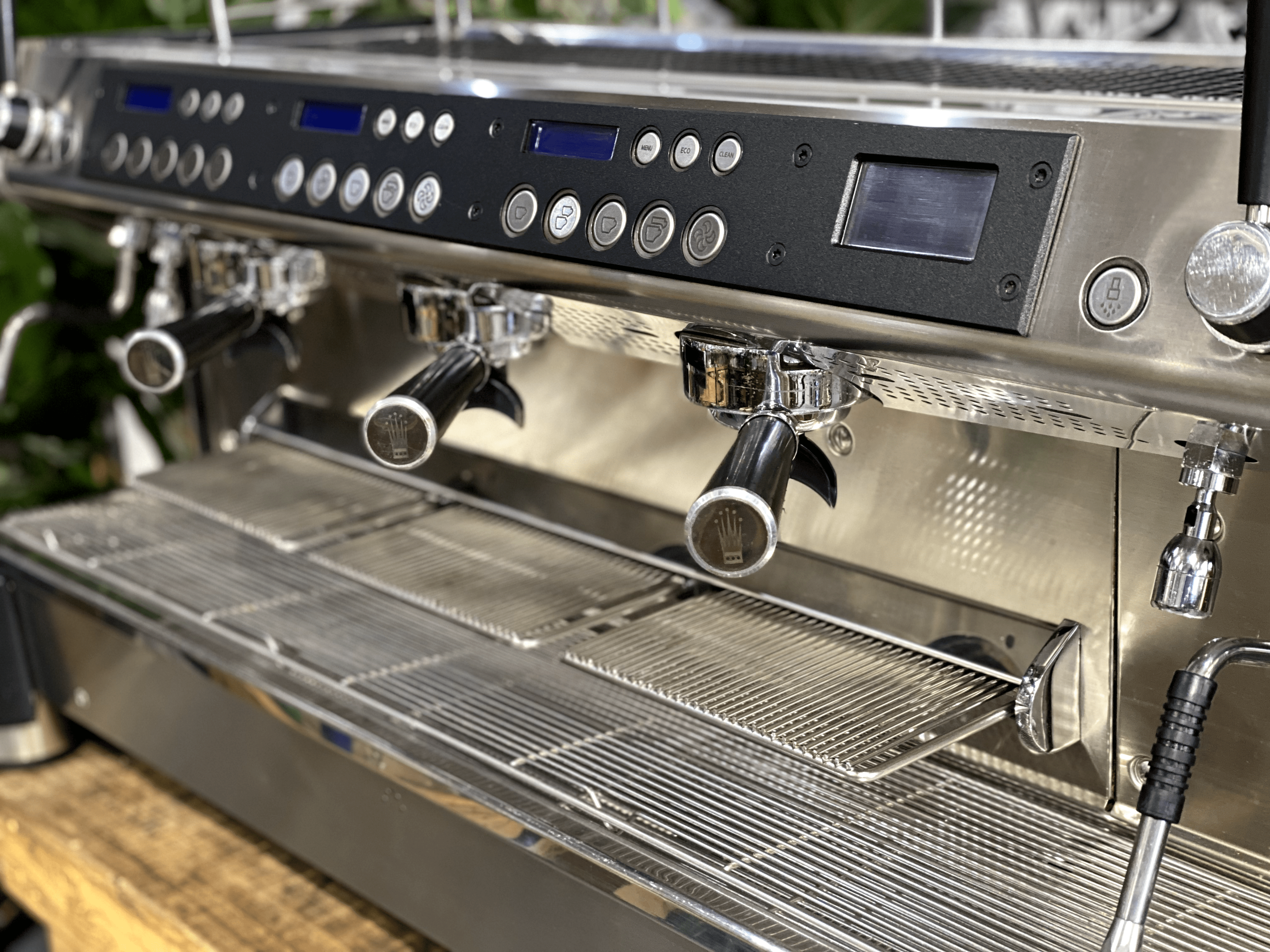 Conti Monte Carlo 3 Group Black Espresso Coffee Machine - 31872