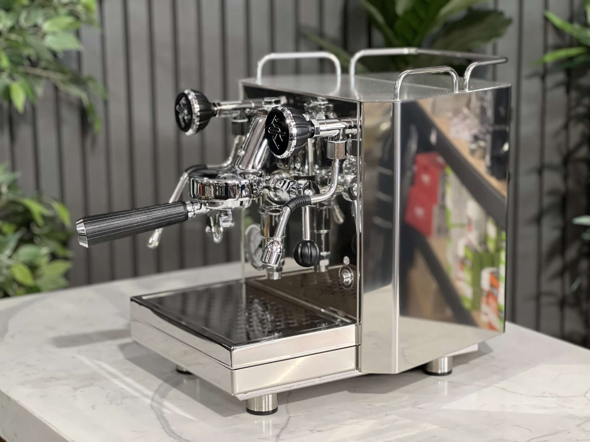 Doge Fenix Brand - 1 Group Commercial Espresso Machine - Chrome