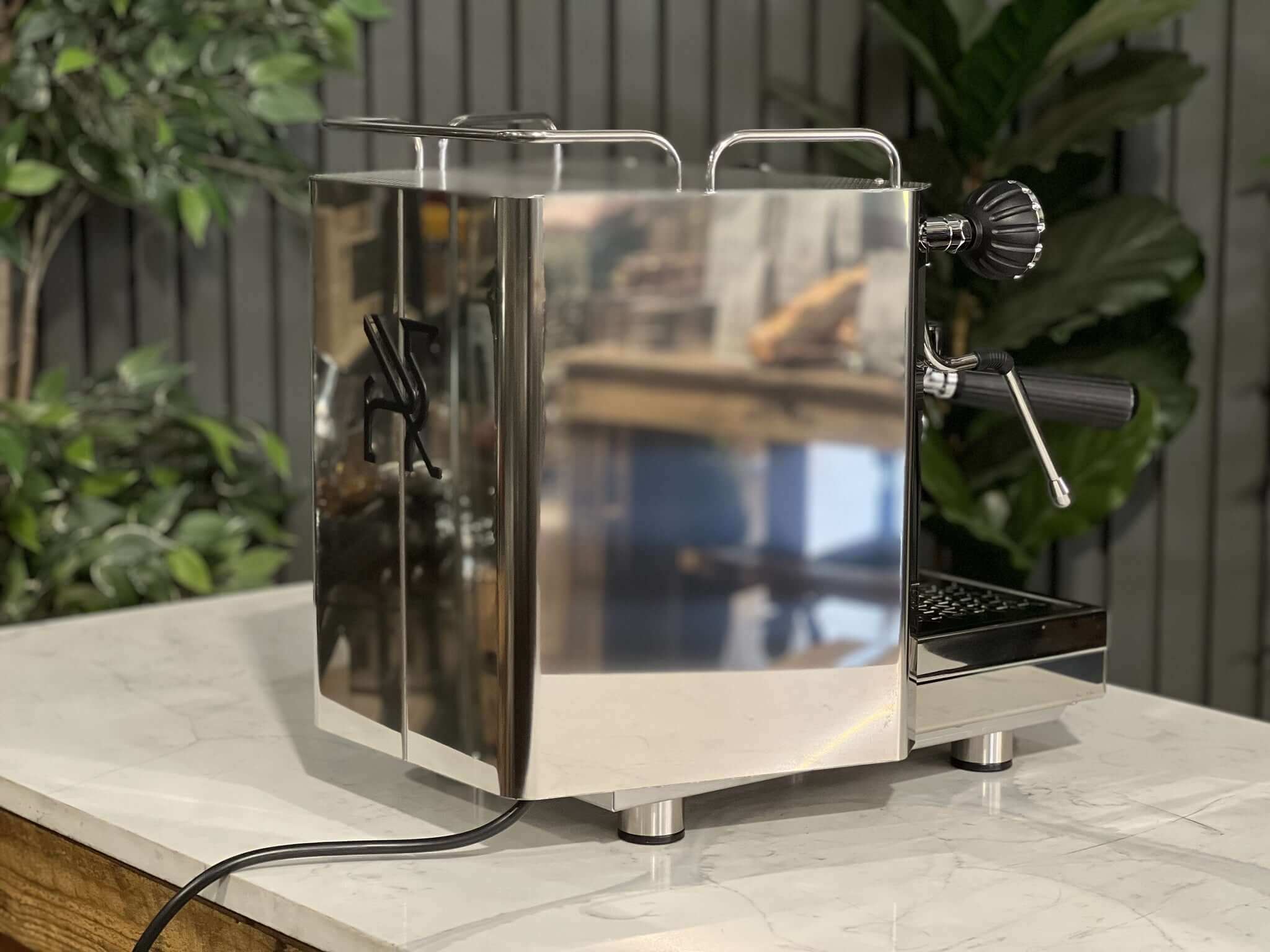 Doge Fenix Brand - 1 Group Commercial Espresso Machine - Chrome