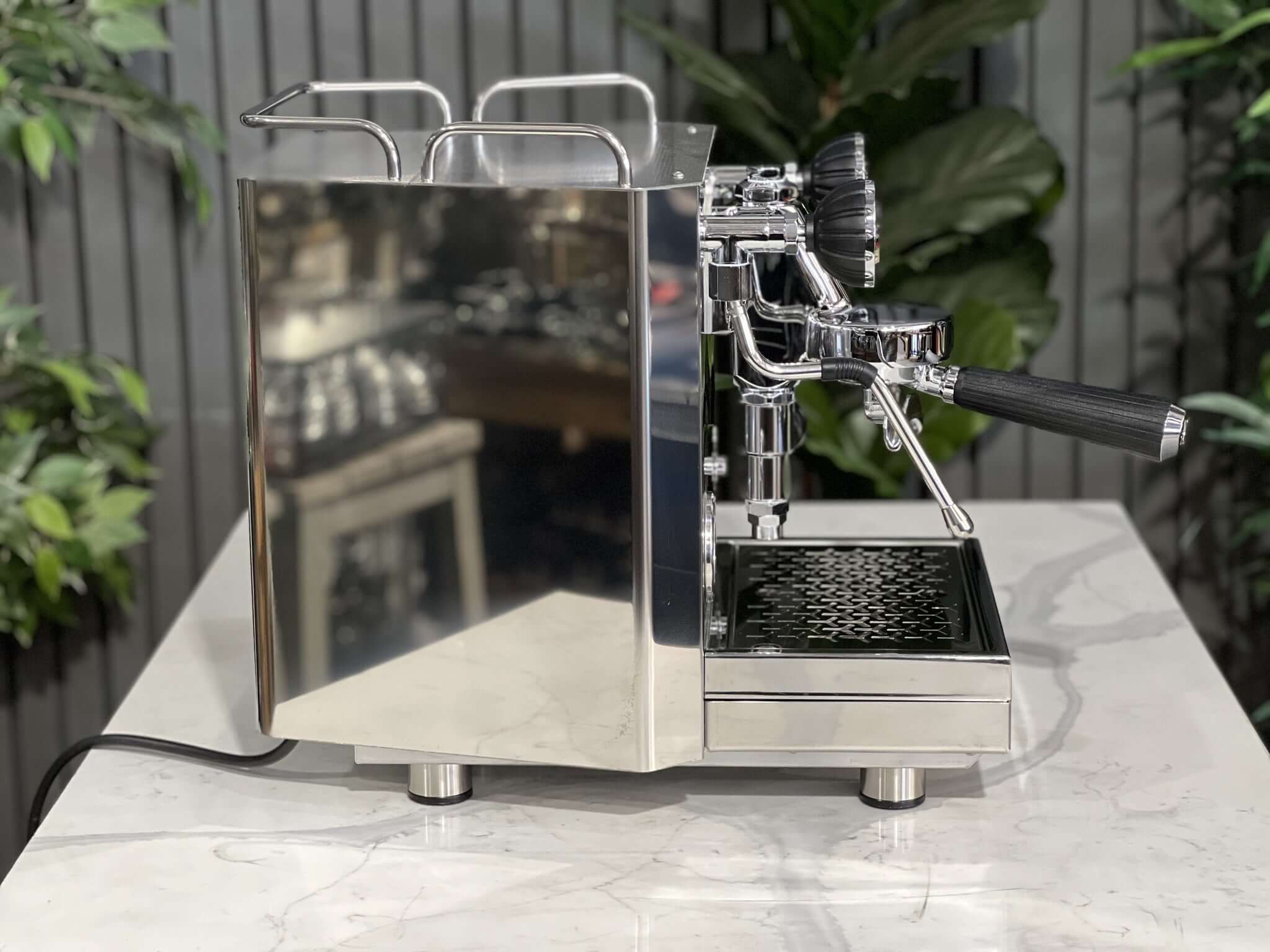 Doge Fenix Brand - 1 Group Commercial Espresso Machine - Chrome