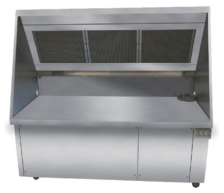 Simcohood Ductless Exhaust Hood System 620 Mm-W 1800Mm X D 750Mm X H 1400Mm DH1800