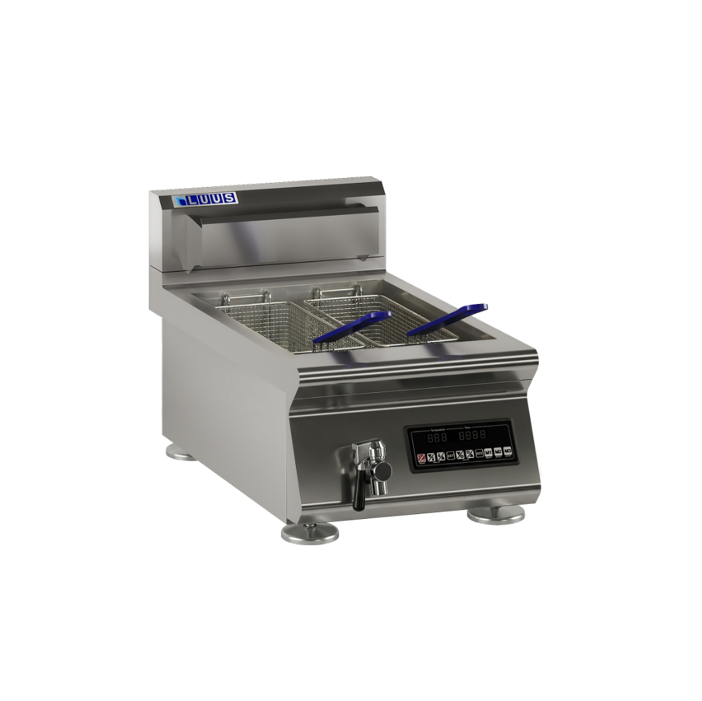 Luus EBF-40-B 400mm Commercial Benchtop Induction Fryer EBF-40-B