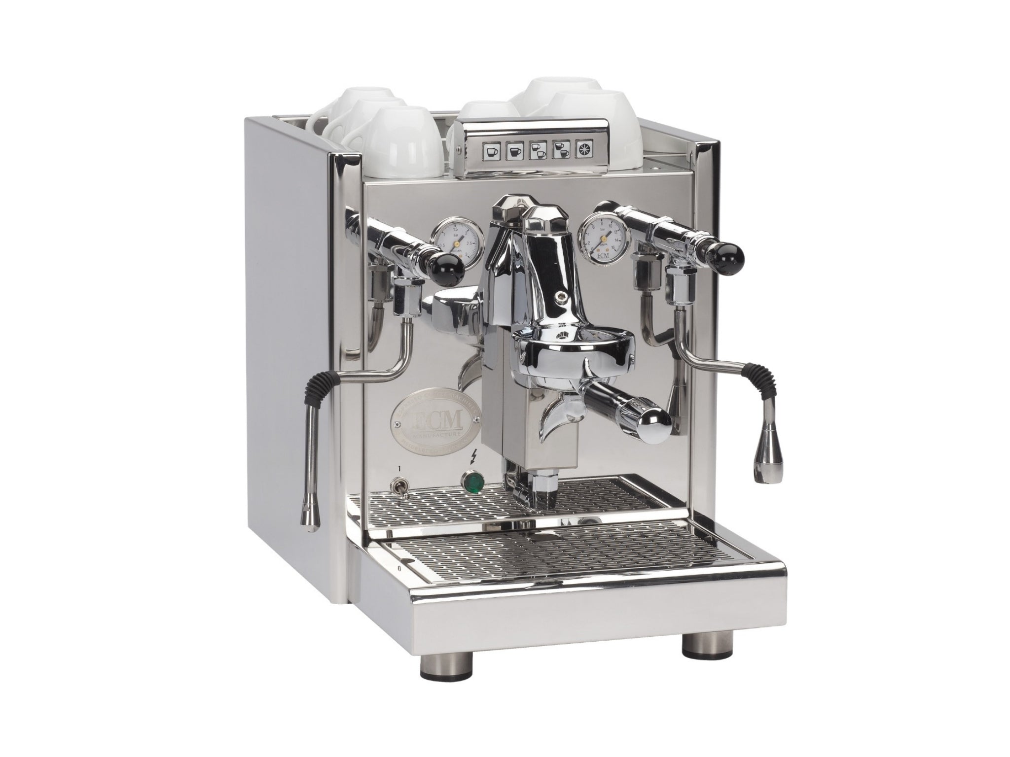 ECM Elektronika II Profi Rotary - 1 Group Commercial Espresso Machine - Stainless