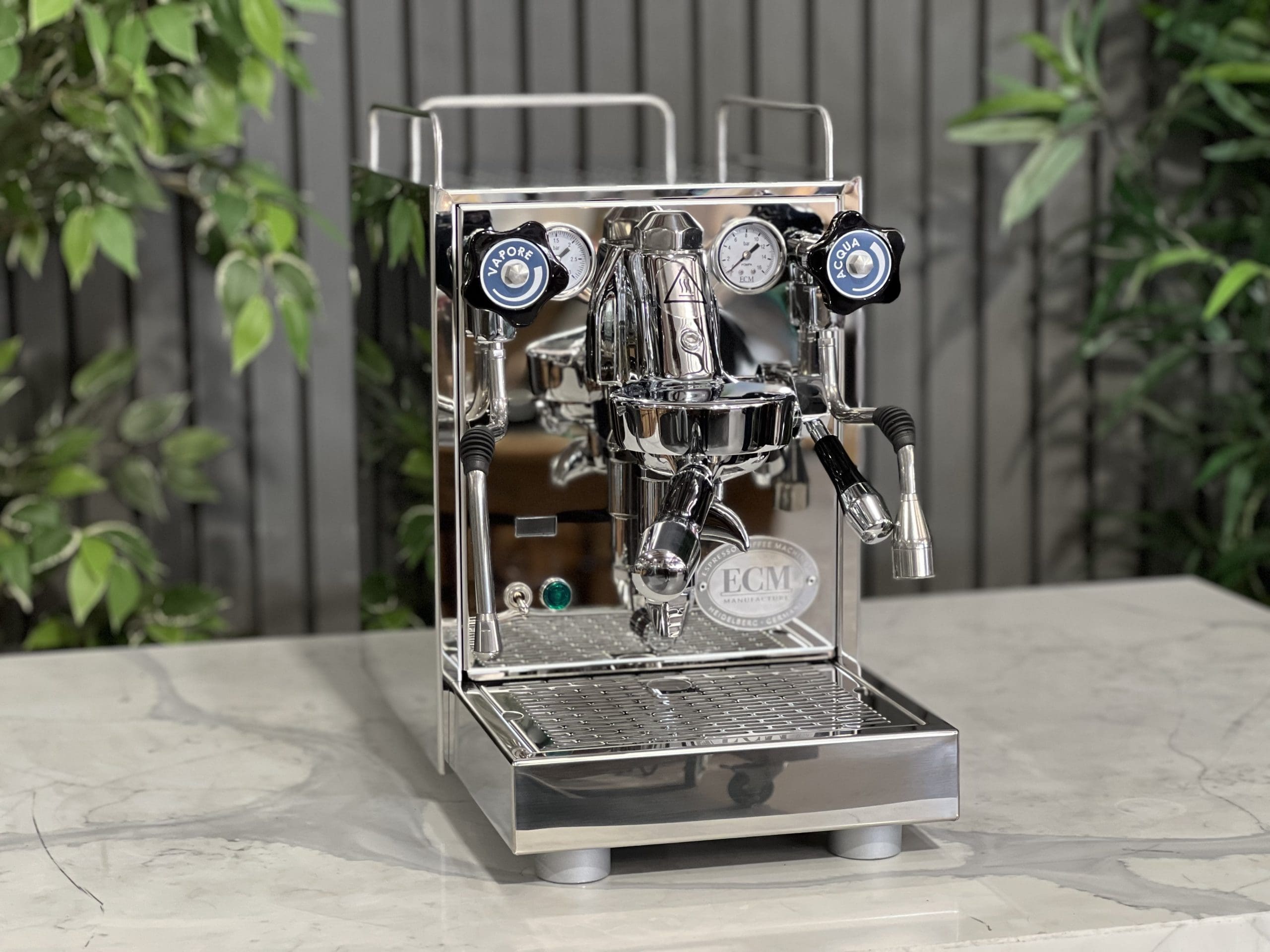 ECM Mechanika VI Slim PID - 1 Group Commercial Espresso Machine - Stainless