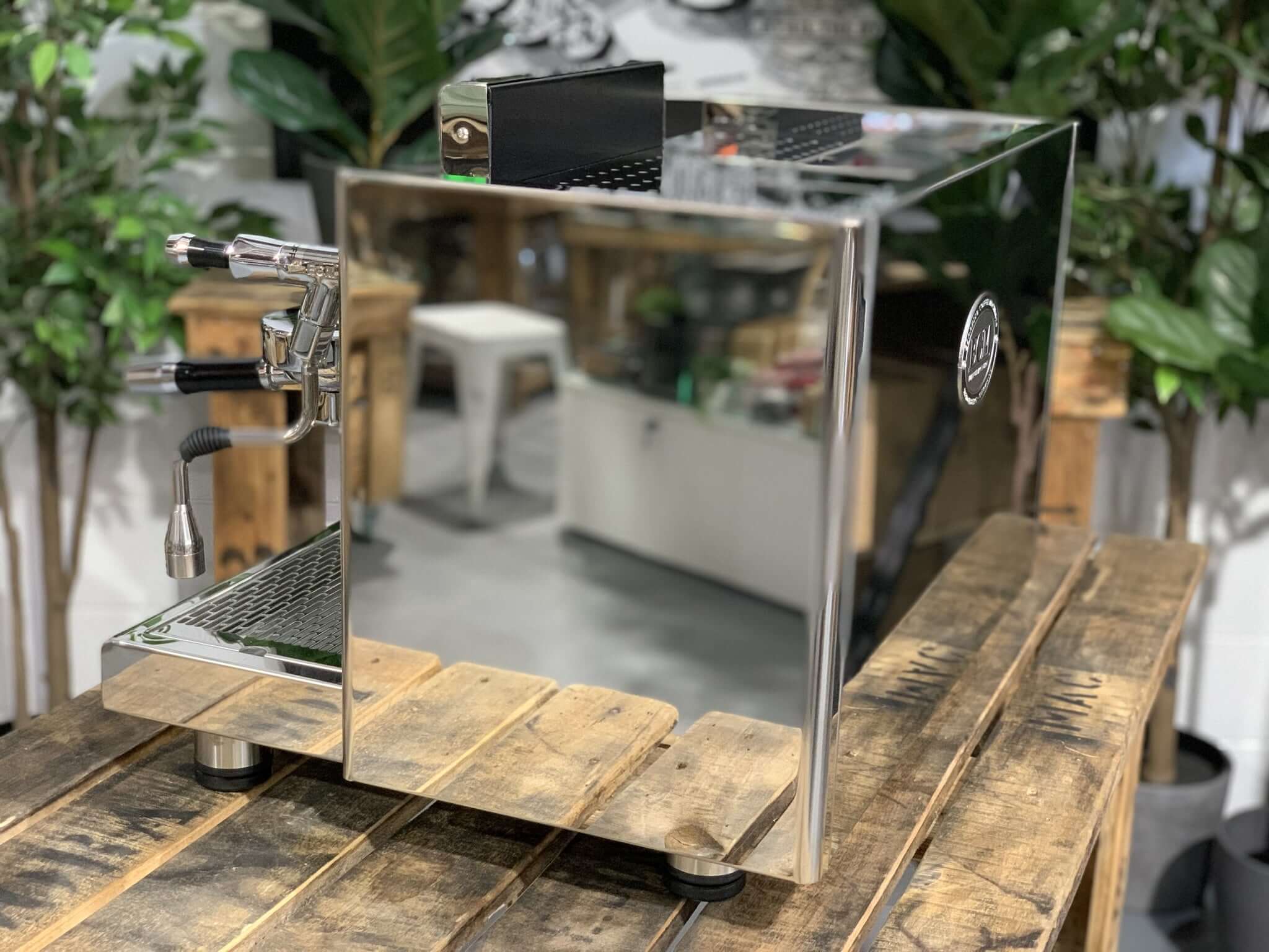Ecm Elektronika Profi Due Brand - 2 Group Commercial Espresso Machine - Stainless Steel