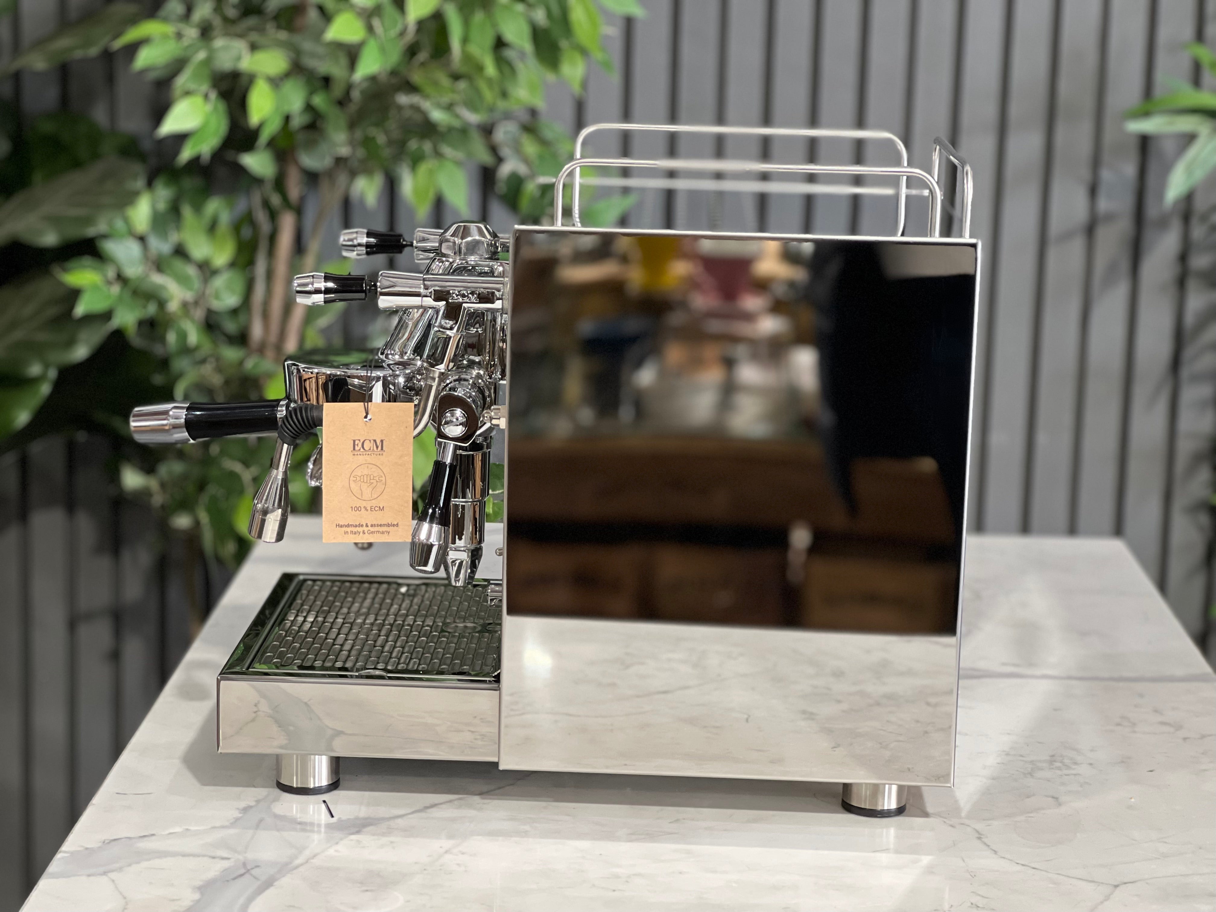 ECM Mechanika Max - 1 Group Commercial Espresso Machine - Stainless Steel